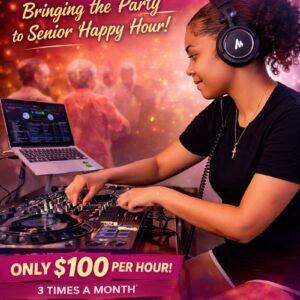 Senior Happy Hour DJ Service