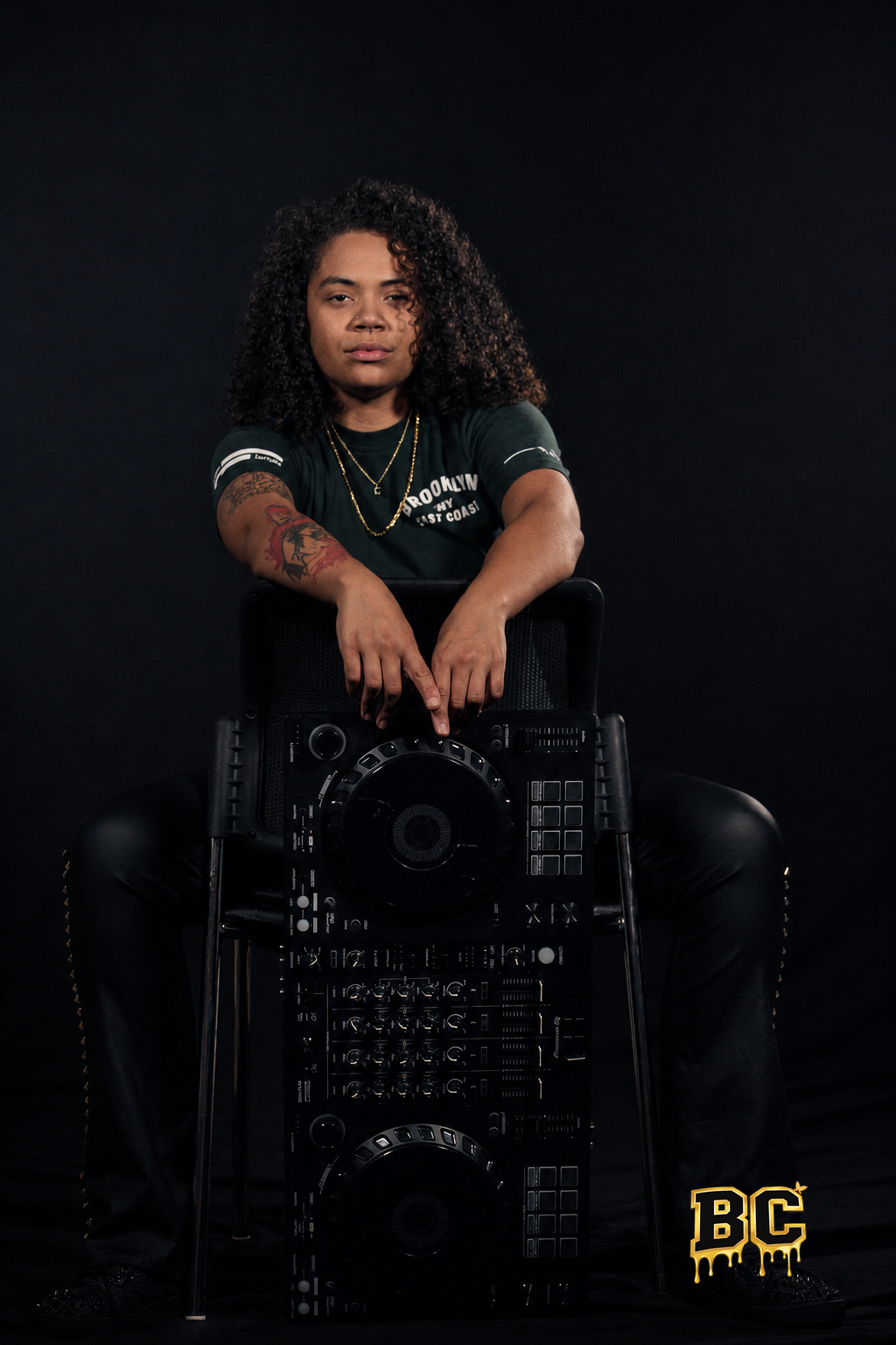 DJ XHLO with DJ controller